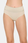 Zivame High Rise Full Coverage Tummy Tucker Hipster Panty (Pack of 2) - Multicolor — thumbnail 6
